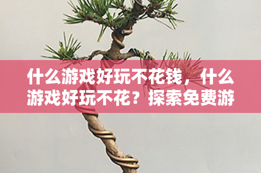 什么游戏好玩不花钱,什么游戏好玩不花?探索免费游戏的乐趣与魅力 什么游戏好玩不花钱,什么游戏好玩不花?探索免费游戏的乐趣与魅力