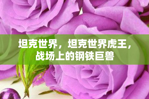 坦克世界,坦克世界虎王,战场上的钢铁巨兽 坦克世界,坦克世界虎王,战场上的钢铁巨兽
