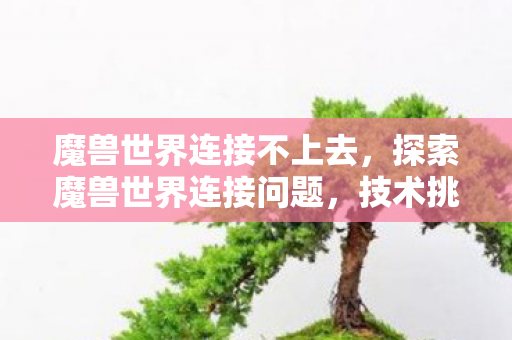 魔兽世界连接不上去,探索魔兽世界连接问题,技术挑战与解决方案 魔兽世界连接不上去,探索魔兽世界连接问题,技术挑战与解决方案