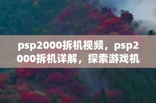 psp2000拆机视频，psp2000拆机详解，探索游戏机内部的奥秘