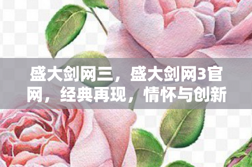 盛大剑网三，盛大剑网3官网，经典再现，情怀与创新的完美融合