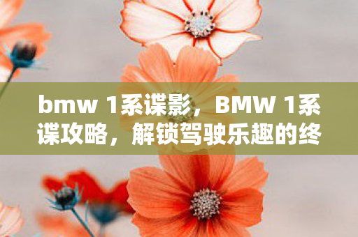 bmw 1系谍影,BMW 1系谍攻略,解锁驾驶乐趣的终极指南 bmw 1系谍影,BMW 1系谍攻略,解锁驾驶乐趣的终极指南