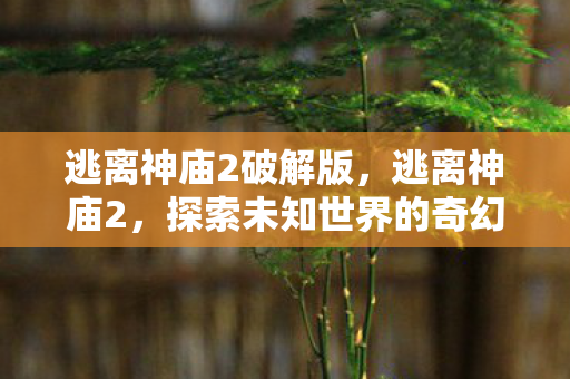 逃离神庙2破解版,逃离神庙2,探索未知世界的奇幻之旅 逃离神庙2破解版,逃离神庙2,探索未知世界的奇幻之旅