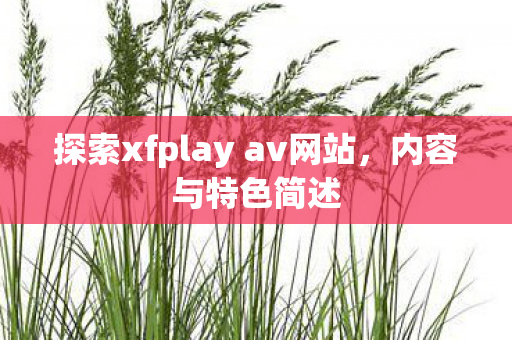 探索xfplay av网站,内容与特色简述 探索xfplay av网站,内容与特色简述