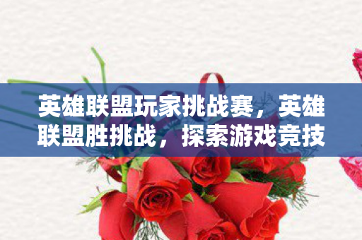 英雄联盟玩家挑战赛，英雄联盟胜挑战，探索游戏竞技的无限可能