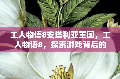 工人物语8安塔利亚王国,工人物语8,探索游戏背后的匠心与梦想 工人物语8安塔利亚王国,工人物语8,探索游戏背后的匠心与梦想