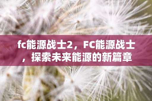 fc能源战士2,FC能源战士,探索未来能源的新篇章 fc能源战士2,FC能源战士,探索未来能源的新篇章