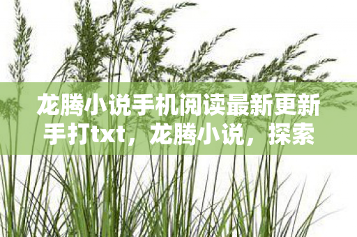 龙腾小说手机阅读最新更新手打txt,龙腾小说,探索奇幻世界的奇妙之旅 龙腾小说手机阅读最新更新手打txt,龙腾小说,探索奇幻世界的奇妙之旅