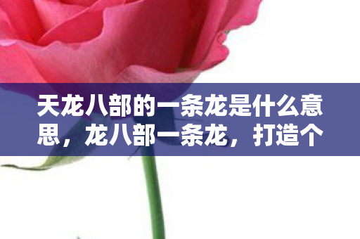天龙八部的一条龙是什么意思,龙八部一条龙,打造个性化游戏体验的全方位服务 天龙八部的一条龙是什么意思,龙八部一条龙,打造个性化游戏体验的全方位服务