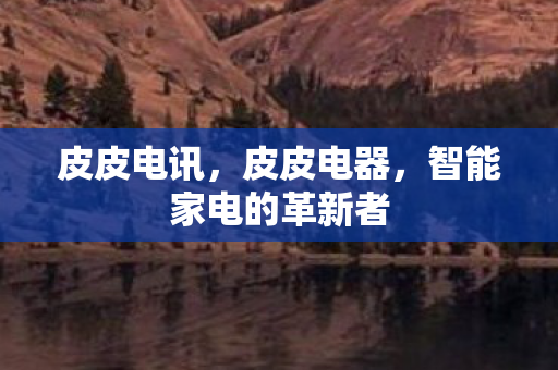 皮皮电讯,皮皮电器,智能家电的革新者 皮皮电讯,皮皮电器,智能家电的革新者