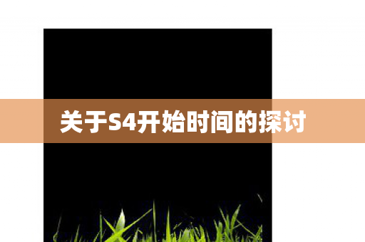 关于S4开始时间的探讨