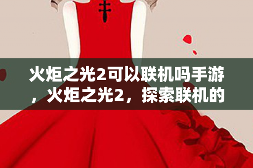 火炬之光2可以联机吗手游，火炬之光2，探索联机的无限可能