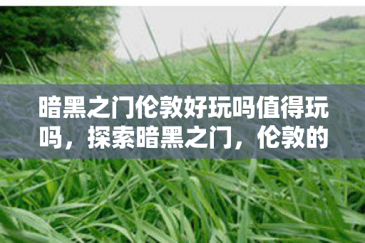 暗黑之门伦敦好玩吗值得玩吗，探索暗黑之门，伦敦的奇幻之旅