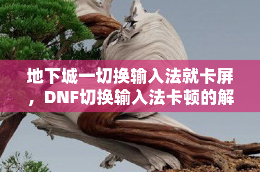 地下城一切换输入法就卡屏,DNF切换输入法卡顿的解决之道 地下城一切换输入法就卡屏,DNF切换输入法卡顿的解决之道