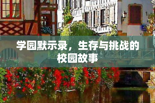 学园默示录,生存与挑战的校园故事 学园默示录,生存与挑战的校园故事
