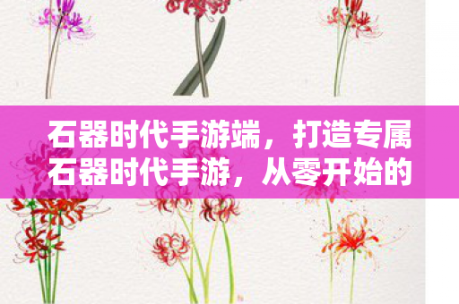 石器时代手游端,打造专属石器时代手游,从零开始的服务器架设指南 石器时代手游端,打造专属石器时代手游,从零开始的服务器架设指南
