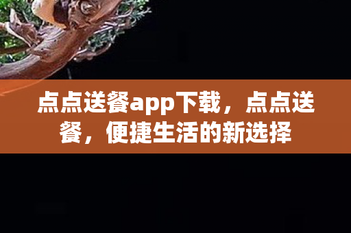 点点送餐app下载,点点送餐,便捷生活的新选择 点点送餐app下载,点点送餐,便捷生活的新选择