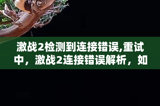 激战2检测到连接错误,重试中，激战2连接错误解析，如何有效排查与解决