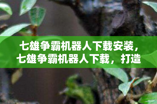 七雄争霸机器人下载安装,七雄争霸机器人下载,打造智能辅助,提升游戏体验 七雄争霸机器人下载安装,七雄争霸机器人下载,打造智能辅助,提升游戏体验