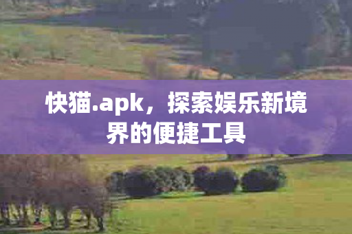 快猫.apk,探索娱乐新境界的便捷工具 快猫.apk,探索娱乐新境界的便捷工具