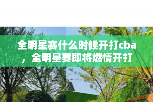 全明星赛什么时候开打cba,全明星赛即将燃情开打 全明星赛什么时候开打cba,全明星赛即将燃情开打