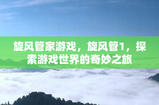 旋风管家游戏,旋风管1,探索游戏世界的奇妙之旅 旋风管家游戏,旋风管1,探索游戏世界的奇妙之旅