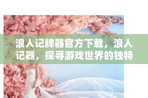 浪人记牌器官方下载,浪人记器,探寻游戏世界的独特魅力 浪人记牌器官方下载,浪人记器,探寻游戏世界的独特魅力