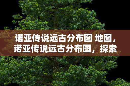 诺亚传说远古分布图 地图，诺亚传说远古分布图，探索未知世界的奇妙之旅