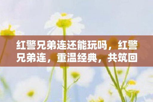 红警兄弟连还能玩吗,红警兄弟连,重温经典,共筑回忆 红警兄弟连还能玩吗,红警兄弟连,重温经典,共筑回忆
