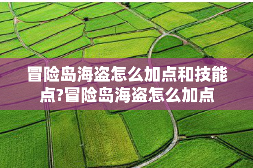 冒险岛海盗怎么加点和技能点?冒险岛海盗怎么加点
