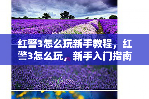 红警3怎么玩新手教程,红警3怎么玩,新手入门指南 红警3怎么玩新手教程,红警3怎么玩,新手入门指南