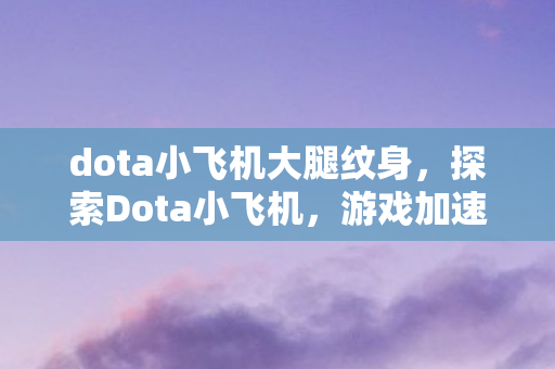 dota小飞机大腿纹身,探索Dota小飞机,游戏加速的便捷与乐趣 dota小飞机大腿纹身,探索Dota小飞机,游戏加速的便捷与乐趣
