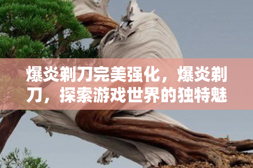 爆炎剃刀完美强化,爆炎剃刀,探索游戏世界的独特魅力 爆炎剃刀完美强化,爆炎剃刀,探索游戏世界的独特魅力