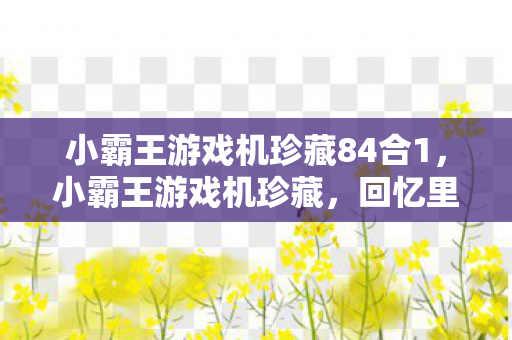 小霸王游戏机珍藏84合1,小霸王游戏机珍藏,回忆里的经典游戏时光 小霸王游戏机珍藏84合1,小霸王游戏机珍藏,回忆里的经典游戏时光