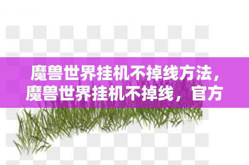 魔兽世界挂机不掉线方法,魔兽世界挂机不掉线,官方授权下的稳定体验 魔兽世界挂机不掉线方法,魔兽世界挂机不掉线,官方授权下的稳定体验
