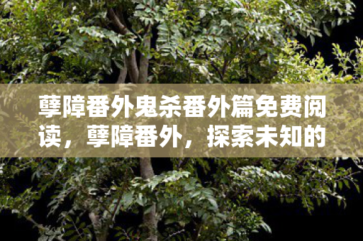 孽障番外鬼杀番外篇免费阅读，孽障番外，探索未知的游戏世界