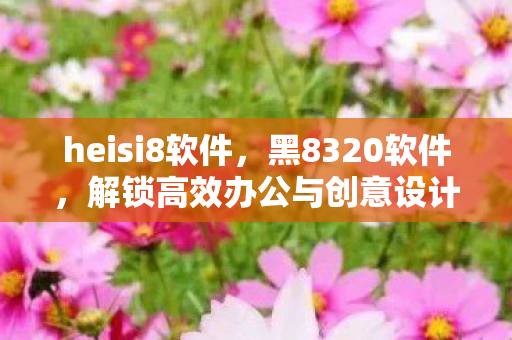 heisi8软件,黑8320软件,解锁高效办公与创意设计的神秘钥匙 heisi8软件,黑8320软件,解锁高效办公与创意设计的神秘钥匙