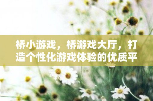 桥小游戏,桥游戏大厅,打造个性化游戏体验的优质平台 桥小游戏,桥游戏大厅,打造个性化游戏体验的优质平台