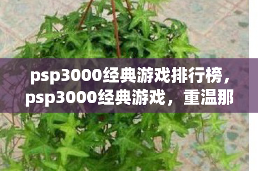 psp3000经典游戏排行榜,psp3000经典游戏,重温那些年的掌机传奇 psp3000经典游戏排行榜,psp3000经典游戏,重温那些年的掌机传奇