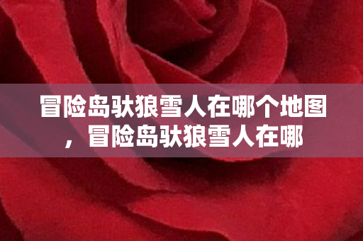 冒险岛驮狼雪人在哪个地图,冒险岛驮狼雪人在哪 冒险岛驮狼雪人在哪个地图,冒险岛驮狼雪人在哪