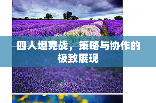 四人坦克战,策略与协作的极致展现 四人坦克战,策略与协作的极致展现
