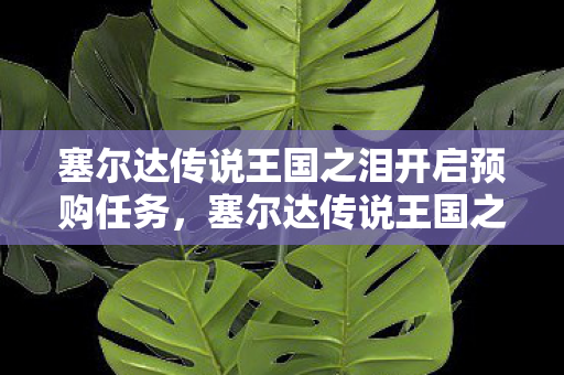 塞尔达传说王国之泪开启预购任务,塞尔达传说王国之泪开启预购,全新冒险,再续传奇 塞尔达传说王国之泪开启预购任务,塞尔达传说王国之泪开启预购,全新冒险,再续传奇