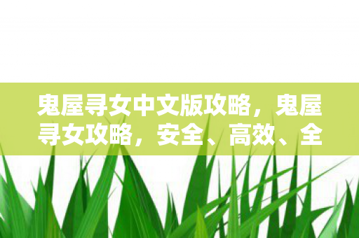 鬼屋寻女中文版攻略,鬼屋寻女攻略,安全、高效、全面的探索指南 鬼屋寻女中文版攻略,鬼屋寻女攻略,安全、高效、全面的探索指南