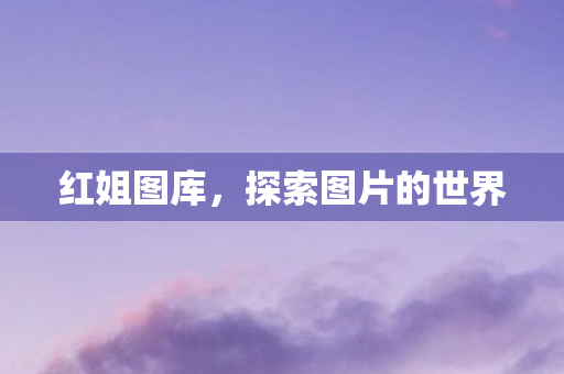红姐图库,探索图片的世界 红姐图库,探索图片的世界