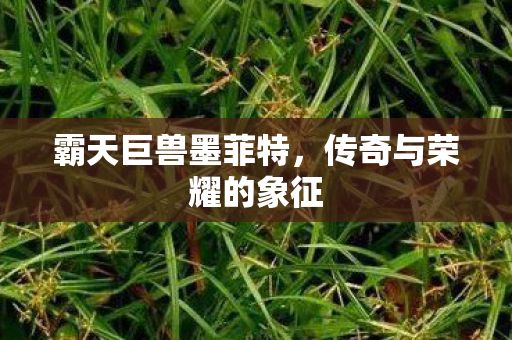霸天巨兽墨菲特,传奇与荣耀的象征 霸天巨兽墨菲特,传奇与荣耀的象征