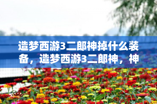 造梦西游3二郎神掉什么装备,造梦西游3二郎神,神话与游戏的完美融合 造梦西游3二郎神掉什么装备,造梦西游3二郎神,神话与游戏的完美融合