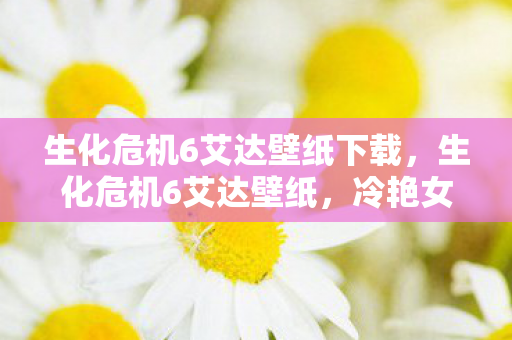 生化危机6艾达壁纸下载,生化危机6艾达壁纸,冷艳女神的绝美瞬间 生化危机6艾达壁纸下载,生化危机6艾达壁纸,冷艳女神的绝美瞬间