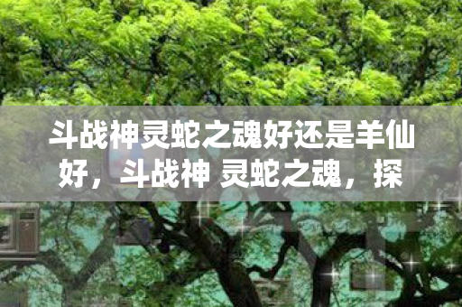 斗战神灵蛇之魂好还是羊仙好,斗战神 灵蛇之魂,探寻游戏之魂的奥秘 斗战神灵蛇之魂好还是羊仙好,斗战神 灵蛇之魂,探寻游戏之魂的奥秘