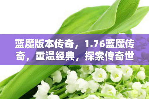 蓝魔版本传奇，1.76蓝魔传奇，重温经典，探索传奇世界的无限可能