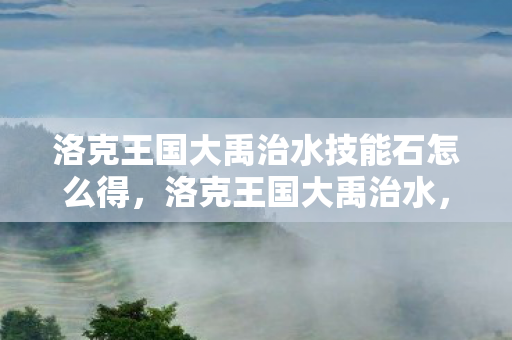 洛克王国大禹治水技能石怎么得,洛克王国大禹治水,一场智慧与勇气的传奇 洛克王国大禹治水技能石怎么得,洛克王国大禹治水,一场智慧与勇气的传奇